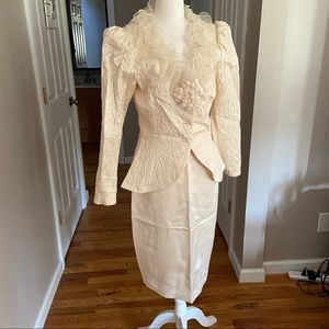 Vintage Cache Suit Dress Mother of the Bride